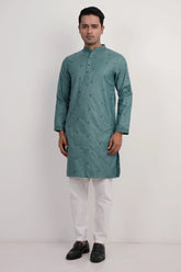 Men Premium Panjabi (Sage)